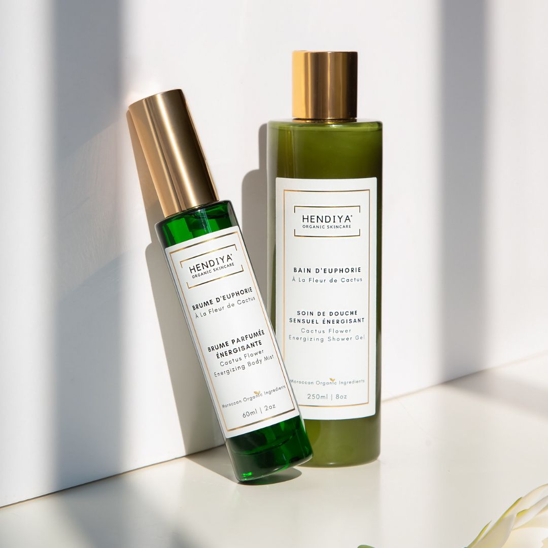 Bain d'Euphorie - Soin de Douche Énergisant Rechargeable - Fleur de Cactus