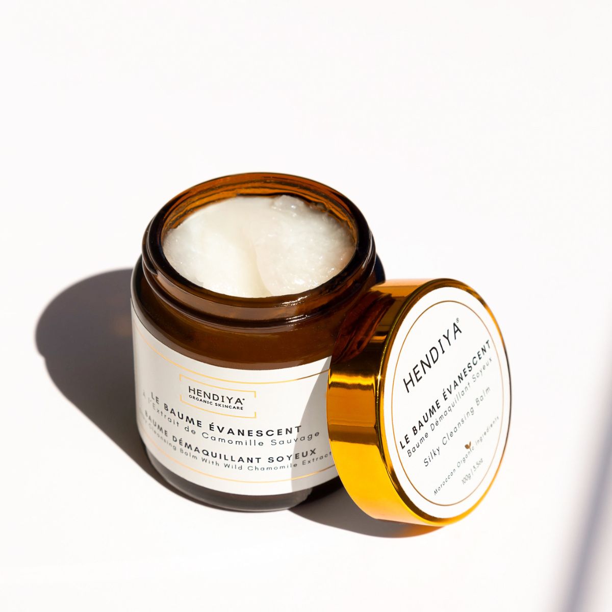 Le Baume Évanescent, Hendiya® organic cleansing balm with wild chamomile extract