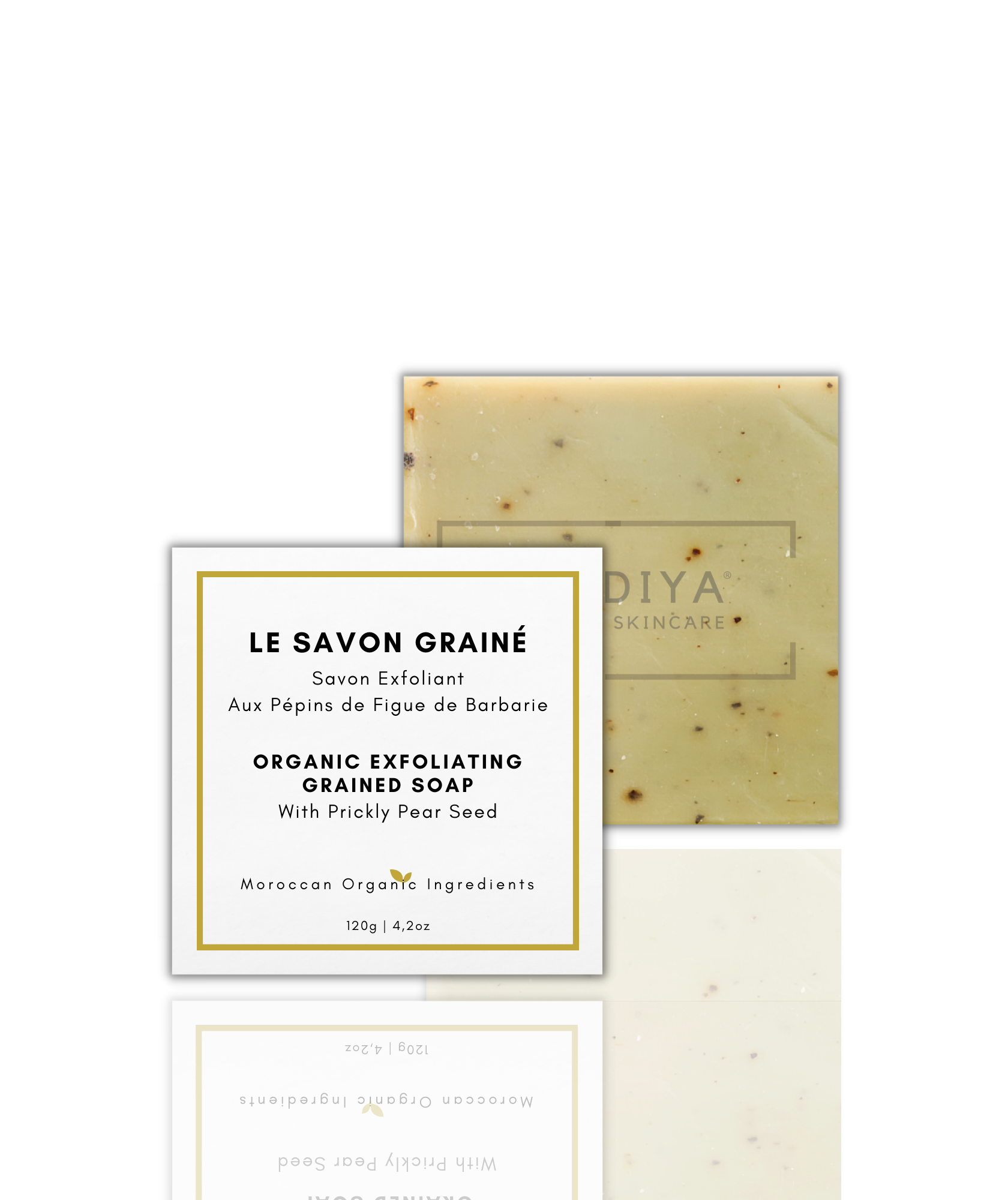 Le Savon Grainé - Savon Solide Exfoliant Visage & Corps Aux Pépins de Figue de Barbarie