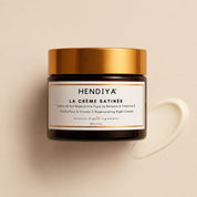 Pot de La Crème Satinée, crème de nuit nourrissante Hendiya® à la figue de barbarie